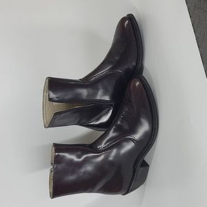 Leather Classics Dress Western Boots size 10 2E